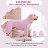 image:imageLeLePet Surgery Suit for Dogs Full Body Surgery Suit for Dogs Purple SPink