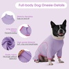 image:imageLeLePet Surgery Suit for Dogs Full Body Surgery Suit for Dogs Purple SPurple