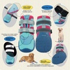image:imageLelepet 4pcs Dog Shoes for Hot PavementDog Booties for Small Size DogsBlue