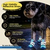 image:imageLelepet 4pcs Dog Shoes for Hot PavementDog Booties for Small Size DogsBlue