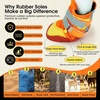 image:imageLelepet 4pcs Dog Shoes for Hot PavementDog Booties for Small Size DogsOrange