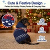 image:imageLelepet Dachshund Sweater with Hood Knit Dog Sweaters for Small Dogs XSXLNavy Blue