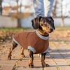 image:imageLelepet Dachshund SweaterWarm Dog Sweater for Small Dogs S BrownBrown