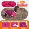 image:imageLelepet Dachshund SweaterWarm Dog Sweater for Small Dogs S BrownRose Red