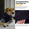 image:imageLelepet Dog Coat 3 in 1 Waterproof Dog Winter Jacket with Harness Built inBlack