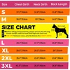 image:imageLelepet Dog Coat 3 in 1 Waterproof Dog Winter Jacket with Harness Built inRose Red
