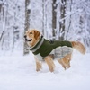 image:imageLelepet Dog Coat Warm Dog Winter Coat Waterproof Dogs Jacket with HarnessArmy Green