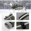 image:imageLelepet Dog Coat Warm Dog Winter Coat Waterproof Dogs Jacket with HarnessArmy Green