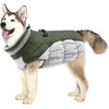 image:imageLelepet Dog Coat Warm Dog Winter Coat Waterproof Dogs Jacket with HarnessArmy Green