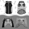 image:imageLelepet Dog Coat Warm Dog Winter Coat Waterproof Dogs Jacket with HarnessBlack