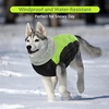 image:imageLelepet Dog Coat Warm Dog Winter Coat Waterproof Dogs Jacket with HarnessLime