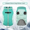 image:imageLelepet Dog Coat Warm Dog Winter Coat Waterproof Dogs Jacket with HarnessNeo Mint