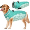 image:imageLelepet Dog Coat Warm Dog Winter Coat Waterproof Dogs Jacket with HarnessNeo Mint