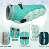 image:imageLelepet Dog Coat Warm Dog Winter Coat Waterproof Dogs Jacket with HarnessNeo Mint