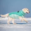 image:imageLelepet Dog Coat Warm Dog Winter Coat Waterproof Dogs Jacket with HarnessNeo Mint