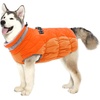 image:imageLelepet Dog Coat Warm Dog Winter Coat Waterproof Dogs Jacket with HarnessOrange