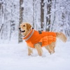 image:imageLelepet Dog Coat Warm Dog Winter Coat Waterproof Dogs Jacket with HarnessOrange