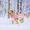 image:imageLelepet Dog Coat Warm Dog Winter Coat Waterproof Dogs Jacket with HarnessPink