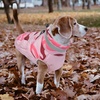 image:imageLelepet Dog Coat Warm Dog Winter Coat Waterproof Dogs Jacket with HarnessPink Camo