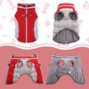 image:imageLelepet Dog Coat Warm Dog Winter Coat Waterproof Dogs Jacket with HarnessRed