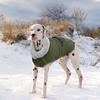 image:imageLelepet Dog Coat Waterproof Dog Jacket Fleece Vest with Adjustable BuckleArmy Green