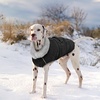 image:imageLelepet Dog Coat Waterproof Dog Jacket Fleece Vest with Adjustable BuckleBlack