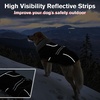 image:imageLelepet Dog Coat Waterproof Dog Jacket Fleece Vest with Adjustable BuckleBlack