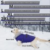 image:imageLelepet Dog Coat Waterproof Dog Jacket Fleece Vest with Adjustable BuckleBlue