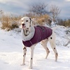 image:imageLelepet Dog Coat Waterproof Dog Jacket Fleece Vest with Adjustable BuckleDark Purple