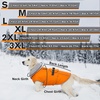 image:imageLelepet Dog Coat Waterproof Dog Jacket Fleece Vest with Adjustable BuckleOrange