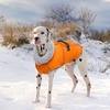 image:imageLelepet Dog Coat Waterproof Dog Jacket Fleece Vest with Adjustable BuckleOrange