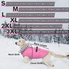 image:imageLelepet Dog Coat Waterproof Dog Jacket Fleece Vest with Adjustable BucklePink