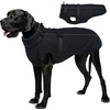 image:imageLelepet Dog Coat for Large Dogs Waterproof Dog Jacket with Harness Built inBlack