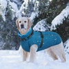 image:imageLelepet Dog Coat for Large Dogs Waterproof Dog Jacket with Harness Built inBlue