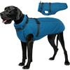 image:imageLelepet Dog Coat for Large Dogs Waterproof Dog Jacket with Harness Built inBlue