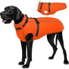 image:imageLelepet Dog Coat for Large Dogs Waterproof Dog Jacket with Harness Built inOrange