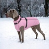 image:imageLelepet Dog Coat for Large Dogs Waterproof Dog Jacket with Harness Built inPink