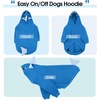 image:imageLelepet Dog Costume Shark Warm Fleece Dog Halloween Hoodie Pink MBlue