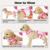 image:imageLelepet Dog Diapers Female Washable Reusable Dog in Heat Diaper L YellowPink