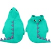 image:imageLelepet Dog Dinosaur Costume Large Dog Halloween Costume Warm Fleece HoodieBlue