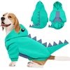 image:imageLelepet Dog Dinosaur Costume Large Dog Halloween Costume Warm Fleece HoodieBlue