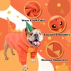 image:imageLelepet Dog Dinosaur Costume Large Dog Halloween Costume Warm Fleece HoodieOrange