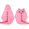 image:imageLelepet Dog Dinosaur Costume Large Dog Halloween Costume Warm Fleece HoodiePink