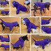 image:imageLelepet Dog Dinosaur Costume Large Dog Halloween Costume Warm Fleece HoodiePurple