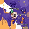 image:imageLelepet Dog Dinosaur Costume Large Dog Halloween Costume Warm Fleece HoodiePurple