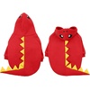 image:imageLelepet Dog Dinosaur Costume Large Dog Halloween Costume Warm Fleece HoodieRed