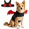 image:imageLelepet Dog Halloween Costume Bat Wing Halloween Pet Costume Black SBlack