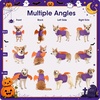 image:imageLelepet Dog Halloween Costume Bat Wing Halloween Pet Costume Black SPurple