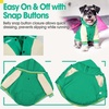 image:imageLelepet Dog Hoodie Warm Fleece Dog Sweater for Small Medium Large Dogs XXLGreen