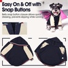 image:imageLelepet Dog Hoodie Warm Fleece Dog Sweater for Small Medium Large Dogs XXLNavy Blue